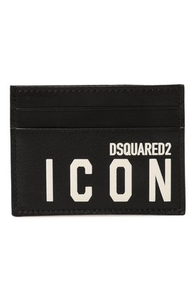 Мужской кожаный футляр для кредитных карт icon DSQUARED2 черно-белого цвета по цене 9950 руб., арт. CCM0005 12903205 | Фото 1 Мужской кожаный футляр для кредитных карт icon DSQUARED2 черно-белого цвета, арт. CCM0005 12903205 | Фото 1