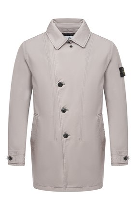 Мужской утепленный плащ STONE ISLAND серого цвета по цене 86300 руб., арт. 731542149 | Фото 1 Мужской утепленный плащ STONE ISLAND серого цвета, арт. 731542149 | Фото 1