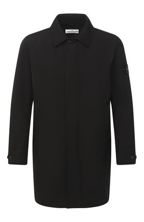 Мужской утепленный плащ STONE ISLAND черного цвета по цене 92650 руб., арт. 731571349 | Фото 1 Мужской утепленный плащ STONE ISLAND черного цвета, арт. 731571349 | Фото 1
