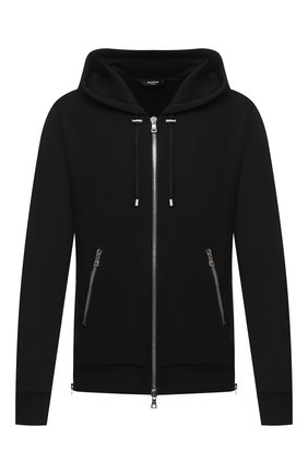 Мужская хлопковая толстовка BALMAIN черного цвета по цене 125000 руб., арт. UH13249/I307 | Фото 1 Мужская хлопковая толстовка BALMAIN черного цвета, арт. UH13249/I307 | Фото 1