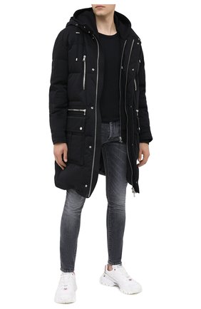 Мужская пуховик BALMAIN черного цвета по цене 348500 руб., арт. UH18819/X113 | Фото 2 Мужская пуховик BALMAIN черного цвета, арт. UH18819/X113 | Фото 2