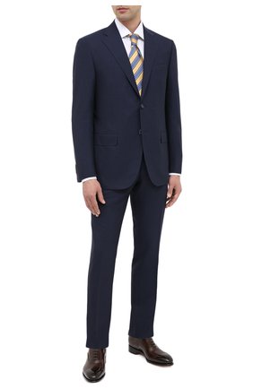 Мужской шерстяной костюм CORNELIANI темно-синего цвета по цене 151500 руб., арт. 867268-0818414/92 Q1 | Фото 1 Мужской шерстяной костюм CORNELIANI темно-синего цвета, арт. 867268-0818414/92 Q1 | Фото 1
