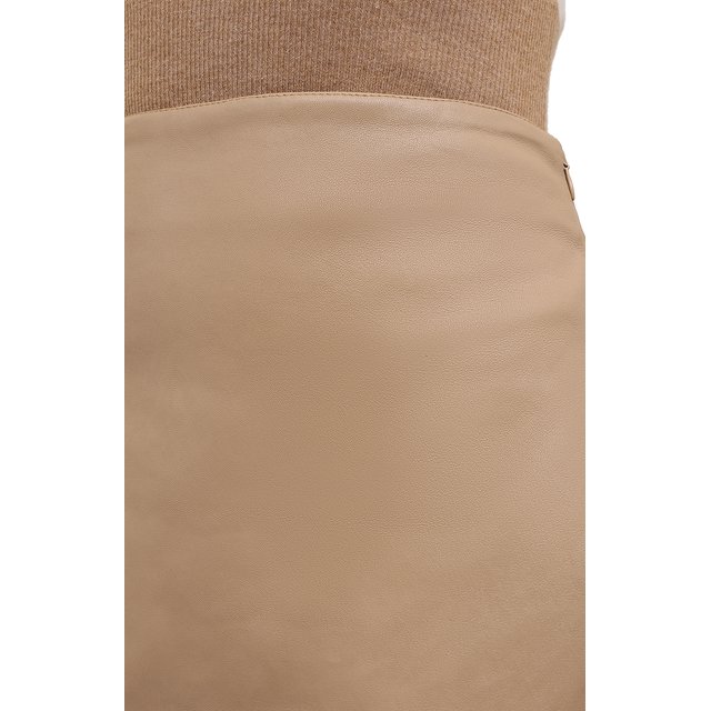фото Кожаная юбка kiton