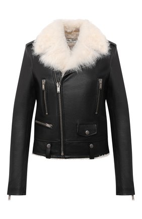 Женская кожаная куртка SAINT LAURENT черного цвета по цене 658000 руб., арт. 633866/YCDD2 | Фото 1 Женская кожаная куртка SAINT LAURENT черного цвета, арт. 633866/YCDD2 | Фото 1