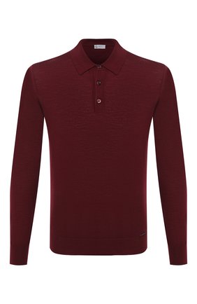 Мужское шерстяное поло IL BORGO CASHMERE бордового цвета по цене 45050 руб., арт. 54-1209G0 | Фото 1 Мужское шерстяное поло IL BORGO CASHMERE бордового цвета, арт. 54-1209G0 | Фото 1