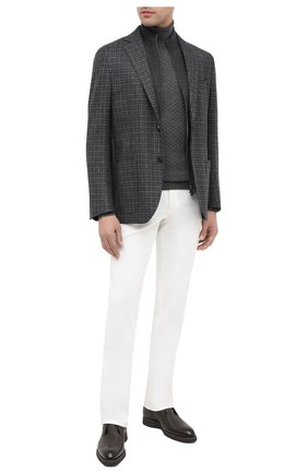 Мужской шерстяной пиджак CORNELIANI темно-серого цвета по цене 130500 руб., арт. 86X528-0816318/90 | Фото 2 Мужской шерстяной пиджак CORNELIANI темно-серого цвета, арт. 86X528-0816318/90 | Фото 2