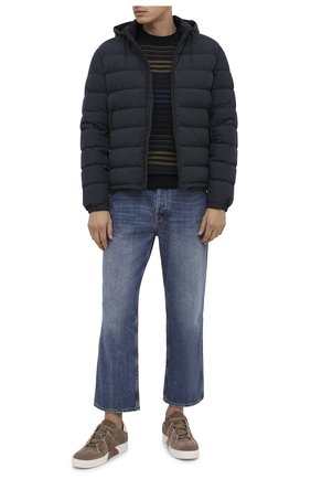 Мужская пуховая куртка ERMENEGILDO ZEGNA темно-синего цвета по цене 164500 руб., арт. UVT35/V107B | Фото 2 Мужская пуховая куртка ERMENEGILDO ZEGNA темно-синего цвета, арт. UVT35/V107B | Фото 2