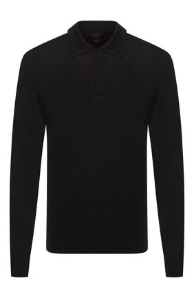 Мужское шерстяное поло ZEGNA COUTURE коричневого цвета по цене 106500 руб., арт. CVM01/132 | Фото 1 Мужское шерстяное поло ZEGNA COUTURE коричневого цвета, арт. CVM01/132 | Фото 1 (Длина (для топов): Стандартные; Материал внешний: Шерсть; Рукава: Длинные; Застежка: Пуговицы; Стили: Кэжуэл; Кросс-КТ: Трикотаж)