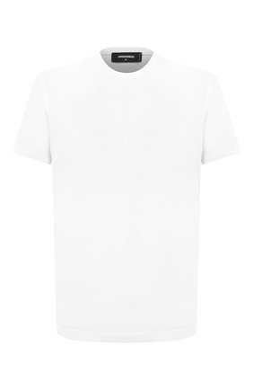 Мужская хлопковая футболка DSQUARED2 белого цвета по цене 19950 руб., арт. S74GD0747/S22844 | Фото 1 Мужская хлопковая футболка DSQUARED2 белого цвета, арт. S74GD0747/S22844 | Фото 1