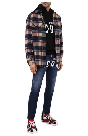 Мужская рубашка DSQUARED2 разноцветного цвета по цене 46950 руб., арт. S74DM0466/S53020 | Фото 2 Мужская рубашка DSQUARED2 разноцветного цвета, арт. S74DM0466/S53020 | Фото 2