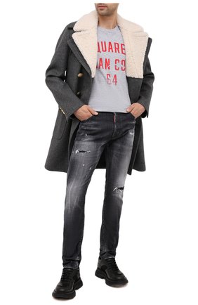 Мужские джинсы DSQUARED2 темно-серого цвета по цене 44150 руб., арт. S74LB0797/S30357 | Фото 2 Мужские джинсы DSQUARED2 темно-серого цвета, арт. S74LB0797/S30357 | Фото 2
