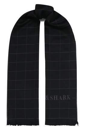 Мужской шерстяной шарф PAUL&SHARK темно-серого цвета по цене 15050 руб., арт. I20P7005/FLV | Фото 1 Мужской шерстяной шарф PAUL&SHARK темно-серого цвета, арт. I20P7005/FLV | Фото 1