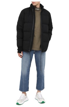 Мужская хлопковый лонгслив HERON PRESTON хаки цвета по цене 23050 руб., арт. HMAB017F20JER0015501 | Фото 2 Мужская хлопковый лонгслив HERON PRESTON хаки цвета, арт. HMAB017F20JER0015501 | Фото 2