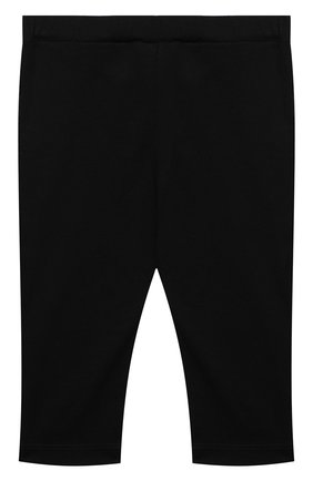 Детские хлопковые брюки BALMAIN черного цвета по цене 8810 руб., арт. 6N6330/NX290/12-36M | Фото 2 Детские хлопковые брюки BALMAIN черного цвета, арт. 6N6330/NX290/12-36M | Фото 2