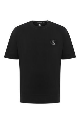 Мужские хлопковая футболка CALVIN KLEIN черного цвета по цене 3760 руб., арт. NM1793E | Фото 1 Мужские хлопковая футболка CALVIN KLEIN черного цвета, арт. NM1793E | Фото 1