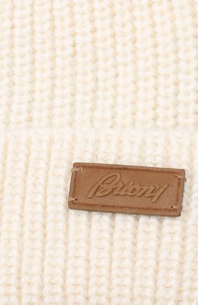 Мужская шапка из шерсти и шелка BRIONI белого цвета по цене 29500 руб., арт. 04M80L/09K32 | Фото 3 Мужская шапка из шерсти и шелка BRIONI белого цвета, арт. 04M80L/09K32 | Фото 3