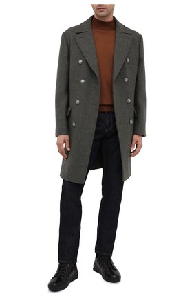Мужские кожаные кеды BOGNER черного цвета по цене 26900 руб., арт. 103-6123/C0L0GNE 5A | Фото 2 Мужские кожаные кеды BOGNER черного цвета, арт. 103-6123/C0L0GNE 5A | Фото 2