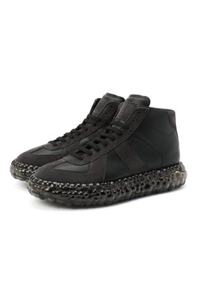 Мужские кожаные кроссовки replica MAISON MARGIELA черного цвета по цене 53400 руб., арт. S57WS0357/P1895 | Фото 1 Мужские кожаные кроссовки replica MAISON MARGIELA черного цвета, арт. S57WS0357/P1895 | Фото 1