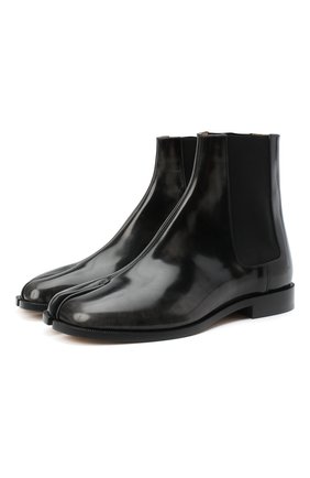 Мужские кожаные челси tabi MAISON MARGIELA черного цвета по цене 69950 руб., арт. S57WU0150/P3116 | Фото 1 Мужские кожаные челси tabi MAISON MARGIELA черного цвета, арт. S57WU0150/P3116 | Фото 1