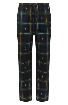 Мужские хлопковые домашние брюки POLO RALPH LAUREN темно-зеленого цвета по цене 5280 руб., арт. 714730610 | Фото 1 Мужские хлопковые домашние брюки POLO RALPH LAUREN темно-зеленого цвета, арт. 714730610 | Фото 1