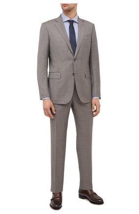 Мужская хлопковая сорочка ERMENEGILDO ZEGNA синего цвета по цене 28500 руб., арт. 801022/9MS0BA | Фото 2 Мужская хлопковая сорочка ERMENEGILDO ZEGNA синего цвета, арт. 801022/9MS0BA | Фото 2