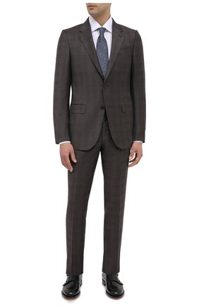 Мужская хлопковая сорочка ERMENEGILDO ZEGNA белого цвета по цене 32950 руб., арт. 801031/9MS0BR | Фото 2 Мужская хлопковая сорочка ERMENEGILDO ZEGNA белого цвета, арт. 801031/9MS0BR | Фото 2 (Материал внешний: Хлопок; Длина (для топов): Стандартные; Рукава: Длинные; Случай: Формальный; Стили: Классический; Воротник: Кент; Принт: Однотонные; Манжеты: На пуговицах)