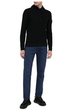 Мужской шерстяной свитер STONE ISLAND SHADOW PROJECT черного цвета по цене 49950 руб., арт. 7319511A5 | Фото 2 Мужской шерстяной свитер STONE ISLAND SHADOW PROJECT черного цвета, арт. 7319511A5 | Фото 2