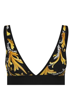 Женский бра-топ VERSACE черного цвета по цене 13000 руб., арт. AUD05069/A235776 | Фото 1 Женский бра-топ VERSACE черного цвета, арт. AUD05069/A235776 | Фото 1
