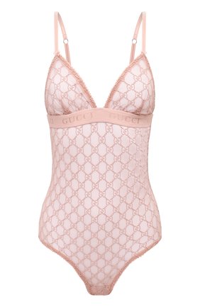 Женское боди GUCCI розового цвета по цене 65100 руб., арт. 599604/XUAAW | Фото 1 Женское боди GUCCI розового цвета, арт. 599604/XUAAW | Фото 1