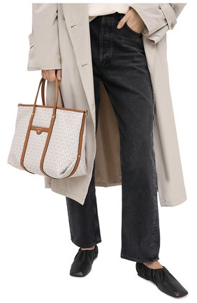 Женский сумка-тоут beck small MICHAEL MICHAEL KORS бежевого цвета по цене 22600 руб., арт. 30T0GKNT1B | Фото 2 Женский сумка-тоут beck small MICHAEL MICHAEL KORS бежевого цвета, арт. 30T0GKNT1B | Фото 2