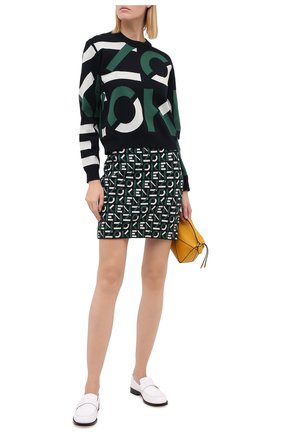 Женская юбка kenzo sport KENZO зеленого цвета по цене 21150 руб., арт. FA62JU5313SC | Фото 2 Женская юбка kenzo sport KENZO зеленого цвета, арт. FA62JU5313SC | Фото 2