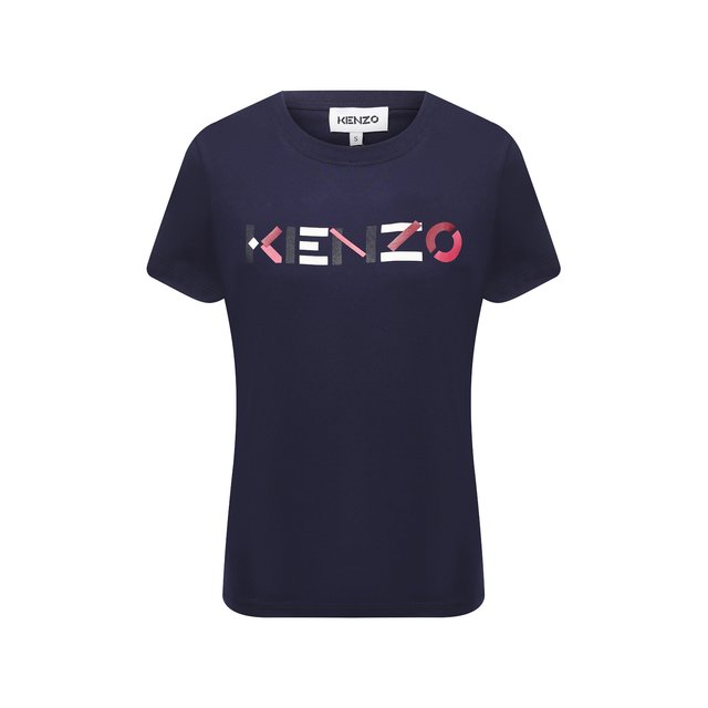 фото Хлопковая футболка kenzo