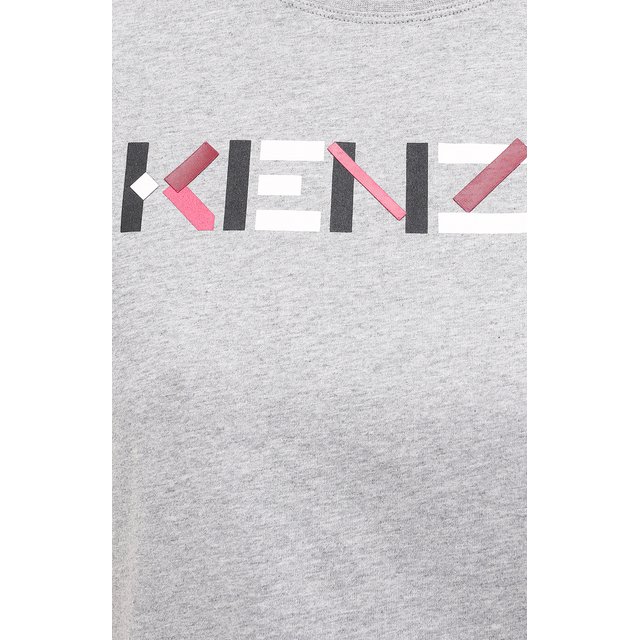 Хлопковая футболка Kenzo 11269008