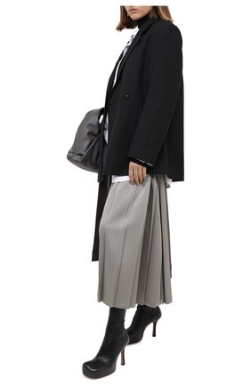 Женские кожаные ботильоны bv bold BOTTEGA VENETA черного цвета по цене 96800 руб., арт. 631934/VBP40 | Фото 2 Женские кожаные ботильоны bv bold BOTTEGA VENETA черного цвета, арт. 631934/VBP40 | Фото 2