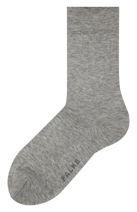 Женские хлопковые носки FALKE серого цвета по цене 2440 руб., арт. 46156 | Фото 1 Женские хлопковые носки FALKE серого цвета, арт. 46156 | Фото 1