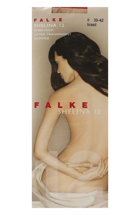 Женские капроновые гольфы FALKE темно-бежевого цвета по цене 1000 руб., арт. 41726 | Фото 1 Женские капроновые гольфы FALKE темно-бежевого цвета, арт. 41726 | Фото 1