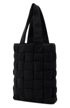 Мужская текстильная сумка-шопер BOTTEGA VENETA черного цвета по цене 154000 руб., арт. 628958/VB081 | Фото 4 Мужская текстильная сумка-шопер BOTTEGA VENETA черного цвета, арт. 628958/VB081 | Фото 4