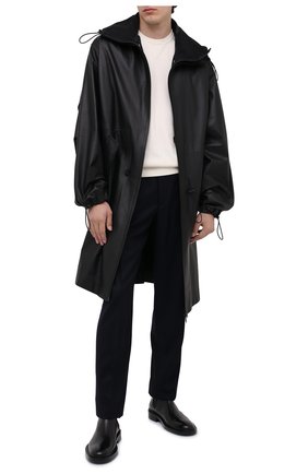 Мужские кожаные челси JIL SANDER черного цвета по цене 66100 руб., арт. JI35531A-12280 | Фото 2 Мужские кожаные челси JIL SANDER черного цвета, арт. JI35531A-12280 | Фото 2