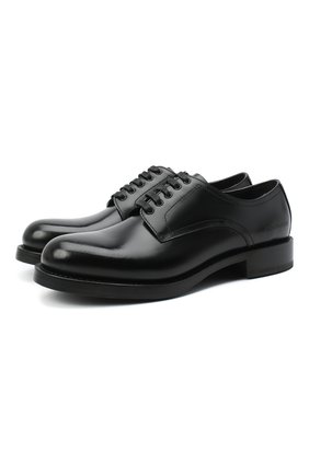 Мужской кожаные дерби DSQUARED2 черного цвета по цене 36800 руб., арт. LUM0060 24900001 | Фото 1 Мужской кожаные дерби DSQUARED2 черного цвета, арт. LUM0060 24900001 | Фото 1