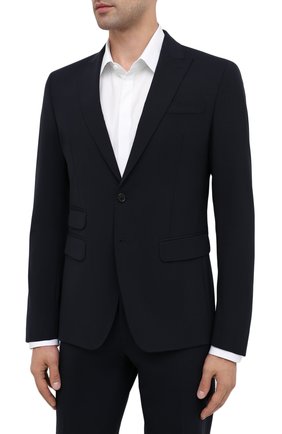 Мужской шерстяной костюм DSQUARED2 темно-синего цвета по цене 110500 руб., арт. S74FT0407/S40320 | Фото 2 Мужской шерстяной костюм DSQUARED2 темно-синего цвета, арт. S74FT0407/S40320 | Фото 2