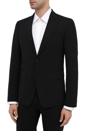 Мужской шерстяной костюм DSQUARED2 черного цвета по цене 110500 руб., арт. S74FT0407/S40320 | Фото 2 Мужской шерстяной костюм DSQUARED2 черного цвета, арт. S74FT0407/S40320 | Фото 2