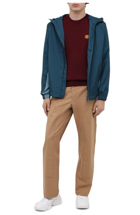 Мужская куртка KENZO бирюзового цвета по цене 38200 руб., арт. FA65BL1481NF | Фото 2 Мужская куртка KENZO бирюзового цвета, арт. FA65BL1481NF | Фото 2
