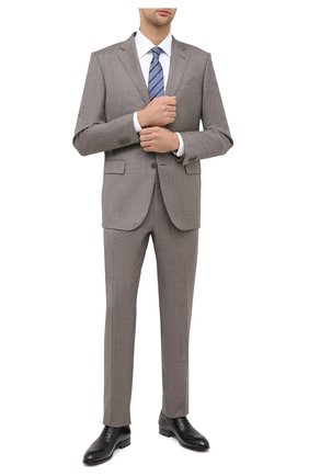 Мужские кожаные оксфорды ZEGNA COUTURE черного цвета по цене 76300 руб., арт. A4423X-LHB0C | Фото 2 Мужские кожаные оксфорды ZEGNA COUTURE черного цвета, арт. A4423X-LHB0C | Фото 2