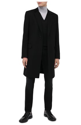 Мужской шерстяная водолазка DOLCE & GABBANA черного цвета по цене 61650 руб., арт. GXB09T/JAVWF | Фото 2 Мужской шерстяная водолазка DOLCE & GABBANA черного цвета, арт. GXB09T/JAVWF | Фото 2 (Материал внешний: Шерсть; Длина (для топов): Стандартные; Рукава: Длинные; Мужское Кросс-КТ: Водолазка-одежда; Принт: Без принта; Стили: Классический)