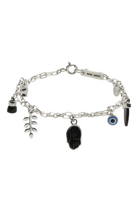 Женский браслет ISABEL MARANT серебряного цвета по цене 22850 руб., арт. BR0751-20A023B | Фото 1 Женский браслет ISABEL MARANT серебряного цвета, арт. BR0751-20A023B | Фото 1