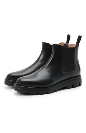 Женские кожаные челси SANTONI черного цвета по цене 51650 руб., арт. WTUD55806SM0NLESN20 | Фото 1 Женские кожаные челси SANTONI черного цвета, арт. WTUD55806SM0NLESN20 | Фото 1