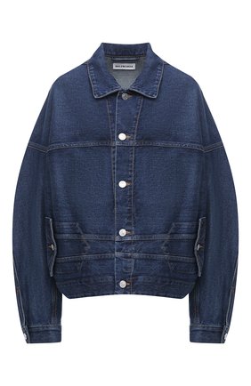 Женская джинсовая куртка BALENCIAGA синего цвета по цене 108500 руб., арт. 625989/TDW14 | Фото 1 Женская джинсовая куртка BALENCIAGA синего цвета, арт. 625989/TDW14 | Фото 1