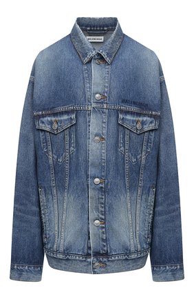 Женская джинсовая куртка BALENCIAGA синего цвета по цене 99500 руб., арт. 620746/TCW03 | Фото 1 Женская джинсовая куртка BALENCIAGA синего цвета, арт. 620746/TCW03 | Фото 1