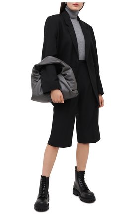 Женская шерстяная водолазка MAISON MARGIELA серого цвета по цене 64400 руб., арт. S51HA1063/S17478 | Фото 2 Женская шерстяная водолазка MAISON MARGIELA серого цвета, арт. S51HA1063/S17478 | Фото 2