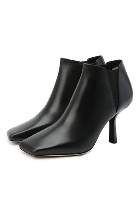 Женские кожаные ботильоны marcelin 85 JIMMY CHOO черного цвета по цене 73900 руб., арт. MARCELIN 85/ZZC | Фото 1 Женские кожаные ботильоны marcelin 85 JIMMY CHOO черного цвета, арт. MARCELIN 85/ZZC | Фото 1